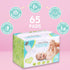 65 15" 20" Vesta Baby Disposable Changing Pads - Soft Absorbent Leak Proof Pee Mats - White Portable Diaper Change