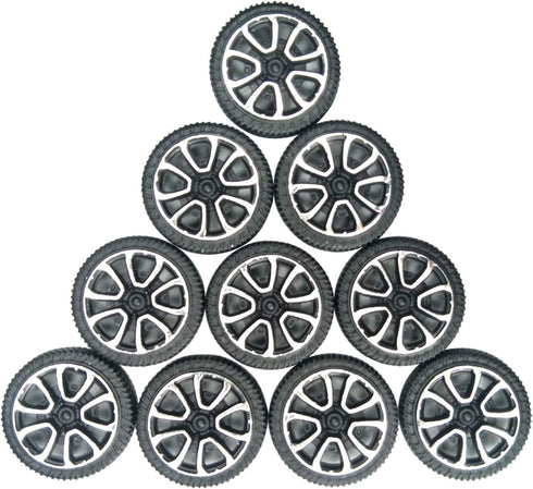 30mmx9mm 2mm 2mmx100mm (300 EUDAX Plastic Roll Dia Shaft Toys Wheel and STEM Shaft Round Rod Axles for DIY Toy RC Car