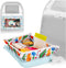 Lusso Gear Kids Airplane Tray Table Cover - Storage Pockets for Toddler