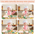 11Pcs Sets,Cooking Set 1-3,Green TYRY.HU BPA Free Kids Play Kitchen Accessories Toy, Silicone Pretend Play Food Toys