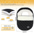 Cozy IvyWind Winter Car Seat Cover, Warm Winter Carseat Cover for Baby Boys & Girls, Waterproof Car Seat Winter Cover