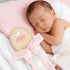 Penitue Hello World Newborn Sign, Double Sided Newborn Welcome Sign Wooden She's Here Baby Announcement Board New Birth