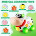 BAYSING 6-12-18 1 7 8 9 10 1st Baby Toys Months, Musical Cow Toys for Year Old Boy Girl, Crawling Walking Infant Toy