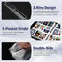 Premium 720 Double Sided Pocket Trading Card Binder, 9 Pocket, Collectible Card Albums for MTG, TCG, Sports Cards