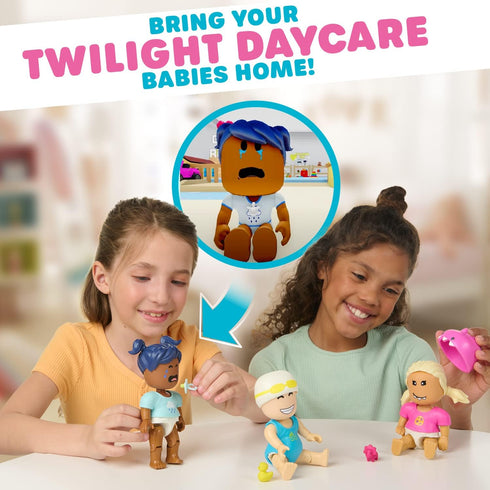 Twilight Daycare Collectible Baby Dolls – Mystery Metaverse Doll for Online Game, 1 Count