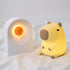 UNEEDE Cute Capybara Night Light and White Noise Sound Machine with Bluetooth Functionality
