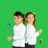 6 Packs Retro Light Up Gyro Wheels, Flashing Gyro Wheel Rail Twirler Gift for Boys and Girls