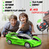 Yomwet 2.4GHz 2 4-7 8-12(Green) RC Cars - Remote Control Car for Kids, Sport Racing Hobby Electric High Speed Drift