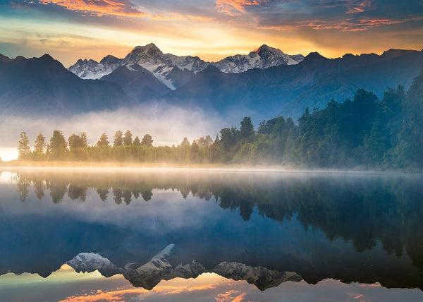 Ravensburger - Lake Matheson, New Zealand - 1000 Piece Jigsaw Puzzle -