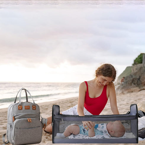 Backpack Baby Diaper Bag with Changing Station, best baby registry shower gifts, Baby Diaper Bags for Men