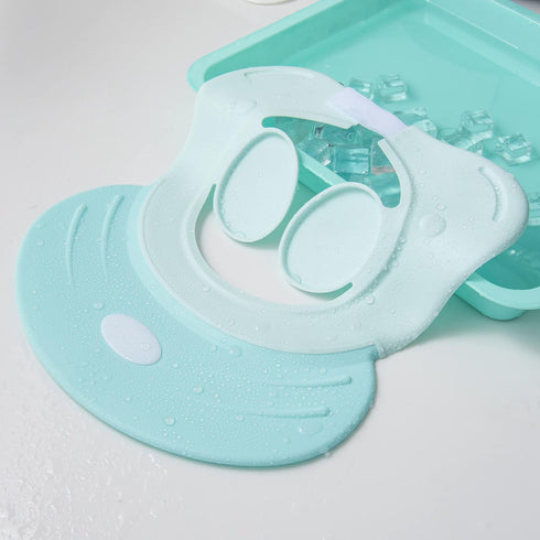 Baby Shampoo Cap Shower Visor Shield Hat, Protects Eyes and Ears, Prevents Water Pooling for Kids