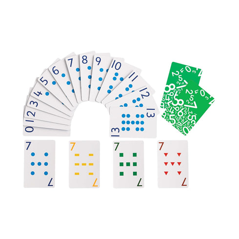edxeducation School Friendly Playing Cards - In Home Learning Game - Set