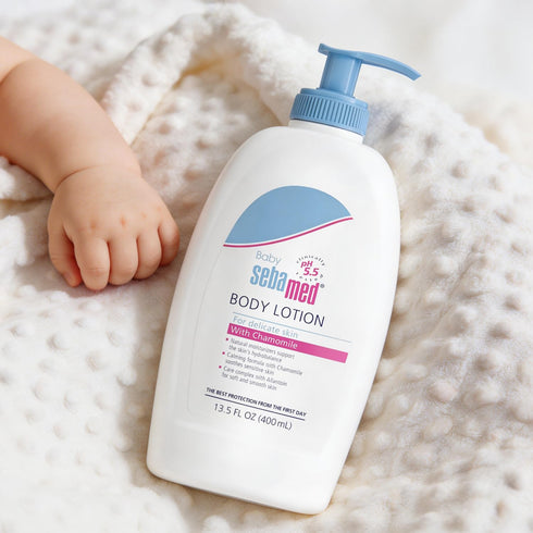 5.5 Recommended 13.5 (400 SEBAMED Baby Lotion pH Ultra Mild Hydration Dermatologist Non-Greasy Moisturizer for Delicate