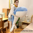 Whale Stuffed Animal - Giant Soft Blue Whale Plush Body Pillow for Birthday Gifts