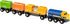 BRIO 33982 Three-Wagon Cargo Train - Kid-Friendly Wooden Toy Train, Engaging Play Experience, Compatible with All