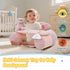 3-36 KAKIBLIN Baby Sit Me Up Seat, Inflatable Baby Seat with Cover for Babies Months,Portable,Inflatable Sit & Play