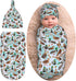Broiteid Cartoon Mallard Duck Baby Stuff Newborn Baby Swaddle Blanket Swaddling Blanket with