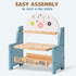 Set 3 4 5 ROBUD Mini Wooden Play Tool Workbench for Kids Toddlers - Montessori Toys for Years Old Boys Girls
