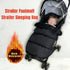 ETOFIXEE 3-in-1 Waterproof Thickened Universal Stroller Footmuff - Baby Bunting Bag, Stroller Sleeping Bag & Cotton Pad