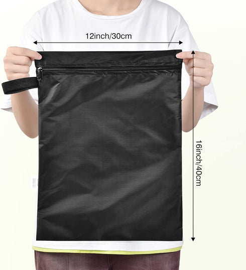 12x16 inch 2Pcs 176 OTraki Wet Bag Waterproof Swim Bag for Wet Clothes Small Swimsuit Dirty Clothes Laundry Bag Travel