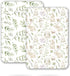 TCBunny 2 Pack Premium Fitted Baby 38X26 Mini Crib Sheets, Pack N
