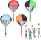 4 Pcs Parachute Toys for Kids 1-9 Years Old, Outdoor Flying Toys for Toddler, Coolest Gifts for Teen Boys and Men