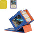 MTG Deck Box with Commander Display for 120+ Single Sleeved Cards - Denim Magnetic Card Storage Box