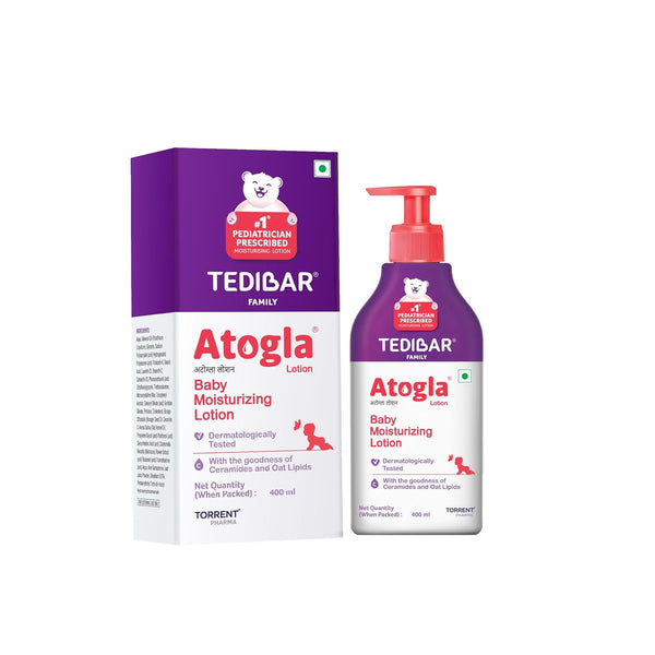 ATOGLA YMPIGOY Curatio Lotion for Baby, 400ml Intense Moisturizing Baby Lotion for All