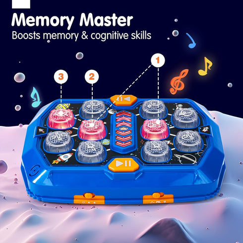 5-7 3 4 5 6 7 hahaland Toys for Ages - Interactive Whack A Game with Sound and Light Stem Montessori Toy for Kids Age
