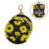 YETTASBIN Sunflowers Portable Pacifier Holder Case with Metal Hook Buckle & Zipper for Diaper Bag and Stroller
