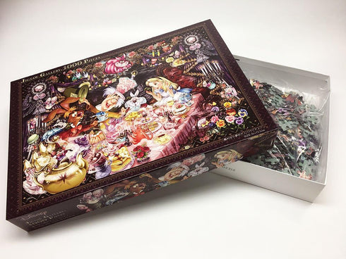 Tenyo 1000 Dream of The Tea Party Jigsaw Puzzle, Alice in Wonderland (51x73.5cm)
