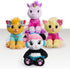 EK World Kate's 7-inch Cat Rosie Plush Stuffed Animal - Unicorn - Soft Fabric - Rainbow Skirt