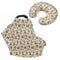 ZDCUSTOM Nursing Carseat Canopy Pillowcase Breastfeeding Cover for Infant Girl & Boy, Highland