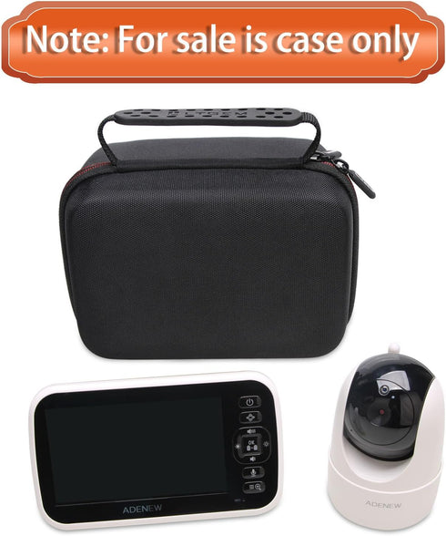 L LTGEM Baby Monitor Travel Case for ANMEATE/Infant Optics DXR-8 PRO/UKSUP/bonoch, Hard Protective Carrying Storage Bag