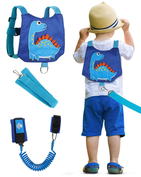Lehoo Castle Toddler Leash, Toddler Harness with Leash with Anti Lost Wrist