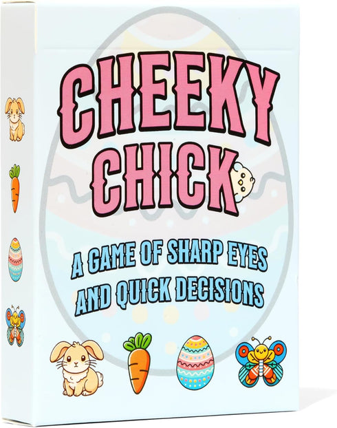 Fast-Paced Visual Spring Card Game for Kids 6+ and 2-4 Players -