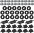 Tires Wheels and Axles Sets, 56 Pieces Brick Accessories for Classic Building Block Toys, Car Truck Wheels Parts