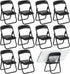 12pcs Gadpiparty Mini Chairs for Crafts, Mini Folding Chair, Action Figure Accessories Phone Holder Stand Doll