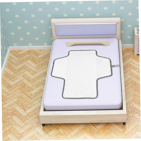 SUPVOX Diaper Changing Pad Cover Portable Foldable Changing Pad Sheet for Travel Outdoor Use with Print and Leak