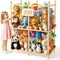 aiwo Large Stuffed Animal Storage Toy Organizer for Kids Room, Toy Chest