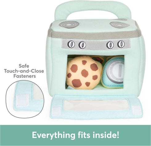Baby GUND My First Baking Plush Playset, Sounds, Rattle, Squeaks, Crinkles, Ultra Soft Sensory Toy for Babies