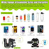 Generic Holder,2-in-1 Walker,Bike,Stroller,Wheelchair,Scooter(2 Stroller Cup Holder with Phone Cup Phone Holder