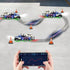 Set 2PCS,City 3-5 4-7 8-12 1:64 haomsj Mini Rc Tow Truck Toy with Mini Metal Car Service Vehicle Remote Control Tow