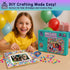 PURPLE LADYBUG DIY Mosaic Photo Frame Craft Kit - Summer Activities for Kids & Teens, Arts & Crafts for Girls 8-12