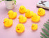 Bath Duck Toys - 10PCS Mini Rubber Ducks for Baby Shower, Squeak and Float Ducks for Toddlers (2.2’’)