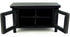 Classics by Handley Dollhouse Miniature Black Television Stand