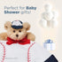 Bearington Collection Lil’ Slugger Snuggler Plush Baseball Lovey, 15 in Plush & Satin Security Blanket