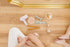 12 Set Marlowe & Co Silicone Hair Salon and Makeup Kit for Toddlers and Children, Piece Mess Free Pretend Play Beauty