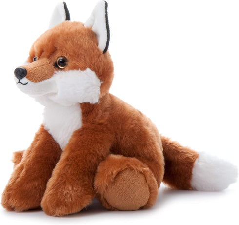 The Petting Zoo Fox Plush Toy - Gifts for Kids, Wild Onez Zoo Animals, 8 inches