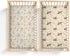 KuphiL10C 2 Pack Vintage Hot Air Balloon Helicopter Plane Clouds Pattern Baby Sheets